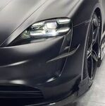 SPLITTERS "CANARDS" DE PARE CHOC AVANT EN CARBONE PORSCHE TAYCAN (2019/2024)