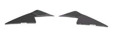 SPLITTERS "CANARDS" DE PARE CHOC AVANT EN CARBONE PORSCHE TAYCAN (2019/2024)