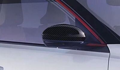 JEU DE COQUES DE RETROS CHROMEES OU CARBONE LOOK RENAULT 5 E-TECH (2024+)