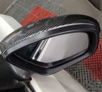 JEU DE COQUES DE RETROS CHROMEES OU CARBONE LOOK RENAULT 5 E-TECH (2024+)
