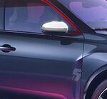 JEU DE COQUES DE RETROS CHROMEES OU CARBONE LOOK RENAULT 5 E-TECH (2024+)