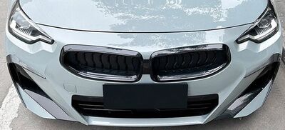 SPLITTERS LATERAUX "KNIFE" DE PARE CHOC AVANT BMW SERIE 2 G42 COUPE PHASE 1 PACK M (2021+)