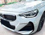 SPLITTERS LATERAUX "KNIFE" DE PARE CHOC AVANT BMW SERIE 2 G42 COUPE PHASE 1 PACK M (2021+)
