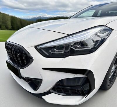 SPLITTERS LATERAUX "KNIFE" DE PARE CHOC AVANT BMW SERIE 2 F44 GRAN COUPE PACK M (2019/2024)
