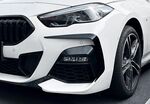 SPLITTERS LATERAUX "KNIFE" DE PARE CHOC AVANT BMW SERIE 2 F44 GRAN COUPE PACK M (2019/2024)