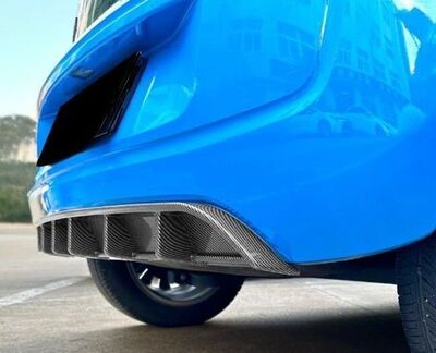 LAME DE DE PARE CHOC ARRIERE VW UP OU E UP PHASE 1 STANDARD PIANO BLACK OU CARBONE LOOK (2011/2016)