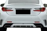 RAJOUT CENTRAL DE DIFFUSEUR ARRIERE LOOK DIFFUSEUR LEXUS RC  "DTM LOOK" (2014/2018)