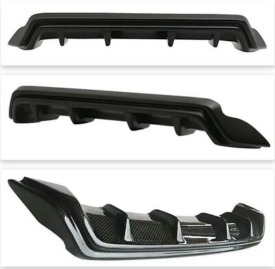 RAJOUT CENTRAL DE DIFFUSEUR ARRIERE LOOK DIFFUSEUR LEXUS RC  "DTM LOOK" (2014/2018)