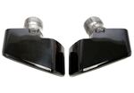 EMBOUTS D'ECHAPPEMENT BMW SERIE 5 G30/G31 520I/540I "BLACK SQUARE" (2016/2023)