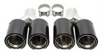 EMBOUTS D'ECHAPPEMENT BMW 4X76MM (2019+)
