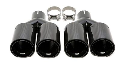EMBOUTS D'ECHAPPEMENT BMW 4X76MM (2019+)