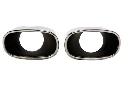 EMBOUTS D'ECHAPPEMENT ACIER/INOX TYPE DUPLEX A SOUDER POUR BMW X5 E70 (2007/2013)