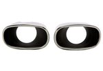 EMBOUTS D'ECHAPPEMENT ACIER/INOX TYPE DUPLEX A SOUDER POUR BMW X5 E70 (2007/2013)