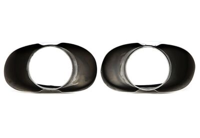 EMBOUTS D'ECHAPPEMENT ACIER/INOX TYPE DUPLEX A SOUDER POUR BMW X5 E70 (2007/2013)