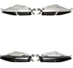EMBOUTS D'ECHAPPEMENT INOX BMW SERIE 7 G11 PACK M (2015/2022)