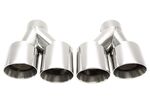 EMBOUTS D'ECHAPPEMENT CHROMES BMW SERIE 3 G20/G21 (2019+)