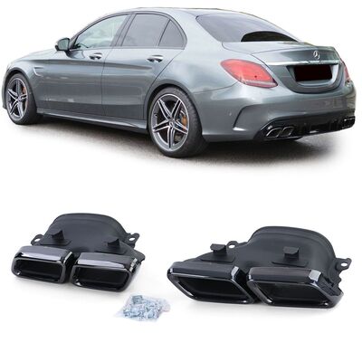 EMBOUTS D'ECHAPPEMENT RECTANGULAIRES MERCEDES AMG GLC C253/X253,MERCEDES CLASSE C W205 (2014/2018)