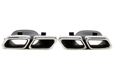 EMBOUTS D'ECHAPPEMENT RECTANGULAIRES MERCEDES AMG GLC C253/X253,MERCEDES CLASSE C W205 (2014/2018)