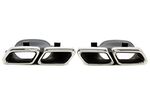 EMBOUTS D'ECHAPPEMENT RECTANGULAIRES MERCEDES AMG GLC C253/X253,MERCEDES CLASSE C W205 (2014/2018)