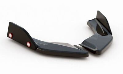 DIFFUSEUR DE PARE CHOC ARRIERE VW GOLF VIII GTI PHASE 1  "DTM LOOK" V2 (2020+)