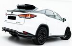 BECQUET DE TOIT LEXUS RX OU RX F SPORT MK4 PHASE 2 TYPE "3D GLOSS BLACK" (2019/2022)