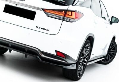 LAME DE PARE CHOC ARRIERE LEXUS RX OU RX F SPORT MK4 STANDARD PHASE 2 "DTM LOOK" (2019/2022)