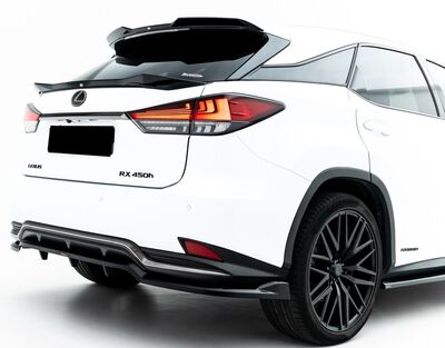 BECQUET DE TOIT LEXUS RX OU RX F SPORT MK4 PHASE 2 TYPE "3D GLOSS BLACK" (2019/2022)