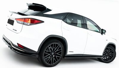 BECQUET DE TOIT LEXUS RX OU RX F SPORT MK4 PHASE 2 TYPE "3D GLOSS BLACK" (2019/2022)