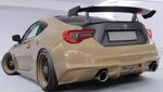 AILERON DE COFFRE A COL DE CYGNE TOYOTA GT86 OU SUBARU BRZ  "CS STYLE" (2012/2021)