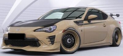 AILERON DE COFFRE A COL DE CYGNE TOYOTA GT86 OU SUBARU BRZ  "CS STYLE" (2012/2021)