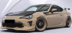 AILERON DE COFFRE A COL DE CYGNE TOYOTA GT86 OU SUBARU BRZ  "CS STYLE" (2012/2021)