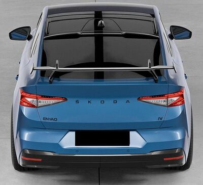 AILERON DE COFFRE A COL DE CYGNE SKODA ENYAQ IV COUPE "CS STYLE" (2020+)