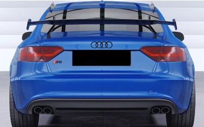 AILERON DE COFFRE A COL DE CYGNE AUDI A5/S5/RS5 8T/8T2 B8 COUPE OU SPORTBACK "CS STYLE" (2007/2015)