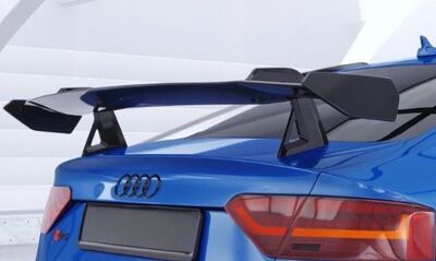 AILERON DE COFFRE A COL DE CYGNE AUDI A5/S5/RS5 8T/8T2 B8 COUPE OU SPORTBACK "CS STYLE" (2007/2015)