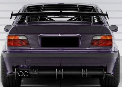 AILERON DE COFFRE A COL DE CYGNE BMW SERIE 3 E36 COUPE OU M3 E36 COUPE "CS STYLE" (1992/1998)