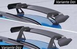 AILERON DE COFFRE A COL DE CYGNE BMW SERIE 3 E36 COUPE OU M3 E36 COUPE "CS STYLE" (1992/1998)