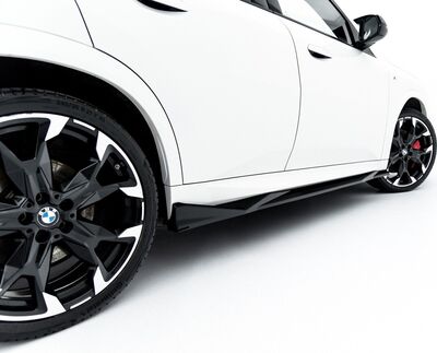 JEU DE BAS DE CAISSE (RAJOUTS EN ABS)  BMW X2 OU IX2 U10 PHASE 1 PACK M OU M35I (2024+)