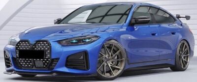 AILERON DE COFFRE A COL DE CYGNE BMW SERIE 4 G26 GRAN COUPE "CS STYLE" (2021+)