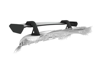 AILERON DE COFFRE A COL DE CYGNE BMW SERIE 4 GRAN COUPE F26 "CS STYLE" (2014/2021)