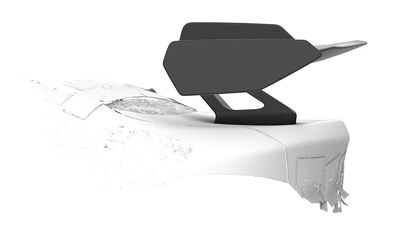 AILERON DE COFFRE A COL DE CYGNE MERCEDES CLASSE C W205 BERLINE "CS STYLE" (2014/2023)