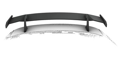 AILERON DE COFFRE A COL DE CYGNE BMW SERIE 1 COUPE E82 OU E82 1M "CS STYLE" (2004/2013)