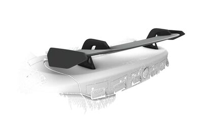 AILERON DE COFFRE A COL DE CYGNE BMW SERIE 1 COUPE E82 OU E82 1M "CS STYLE" (2004/2013)