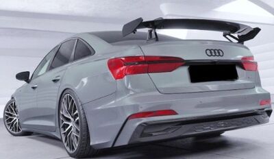 AILERON DE COFFRE A COL DE CYGNE AUDI A6/S6 4K C8 BERLINE "CS STYLE" (2018/2024)