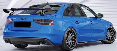 AILERON DE COFFRE A COL DE CYGNE AUDI A4/S4 B8 BERLINE "CS STYLE" (2007/2015)