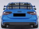 AILERON DE COFFRE A COL DE CYGNE AUDI A4/S4 B8 BERLINE "CS STYLE" (2007/2015)