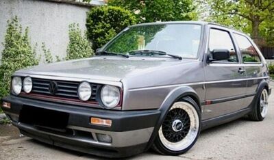 CALANDRE 4 PHARES LOOK GTI VW GOLF II (1983/1992)