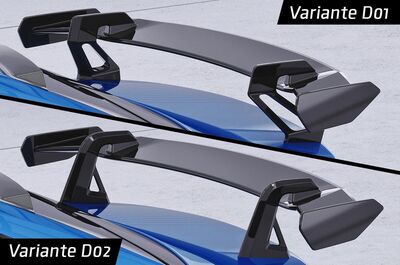 AILERON DE COFFRE A COL DE CYGNE BMW SERIE 2 GRAN COUPE F44 "CS STYLE" (2021+) OU M2 F87 "CS STYLE" (2020/2024)