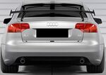 AILERON DE COFFRE A COL DE CYGNE AUDI A4/S4/RS4 B7 BERLINE "CS STYLE" (2004/2008 SEAT EXEO (2008/2013))