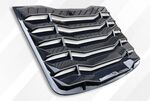 PERSIENNE DE VITRE ARRIERE NISSAN 350Z ABS PIANO BLACK (2002/2009)