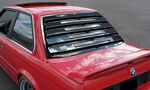 PERSIENNE DE VITRE ARRIÈRE TYPE "LOUVERS" BMW E30 COUPE ABS PIANO BLACK (1982/1994)